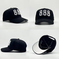 Gorra  888- Negra total