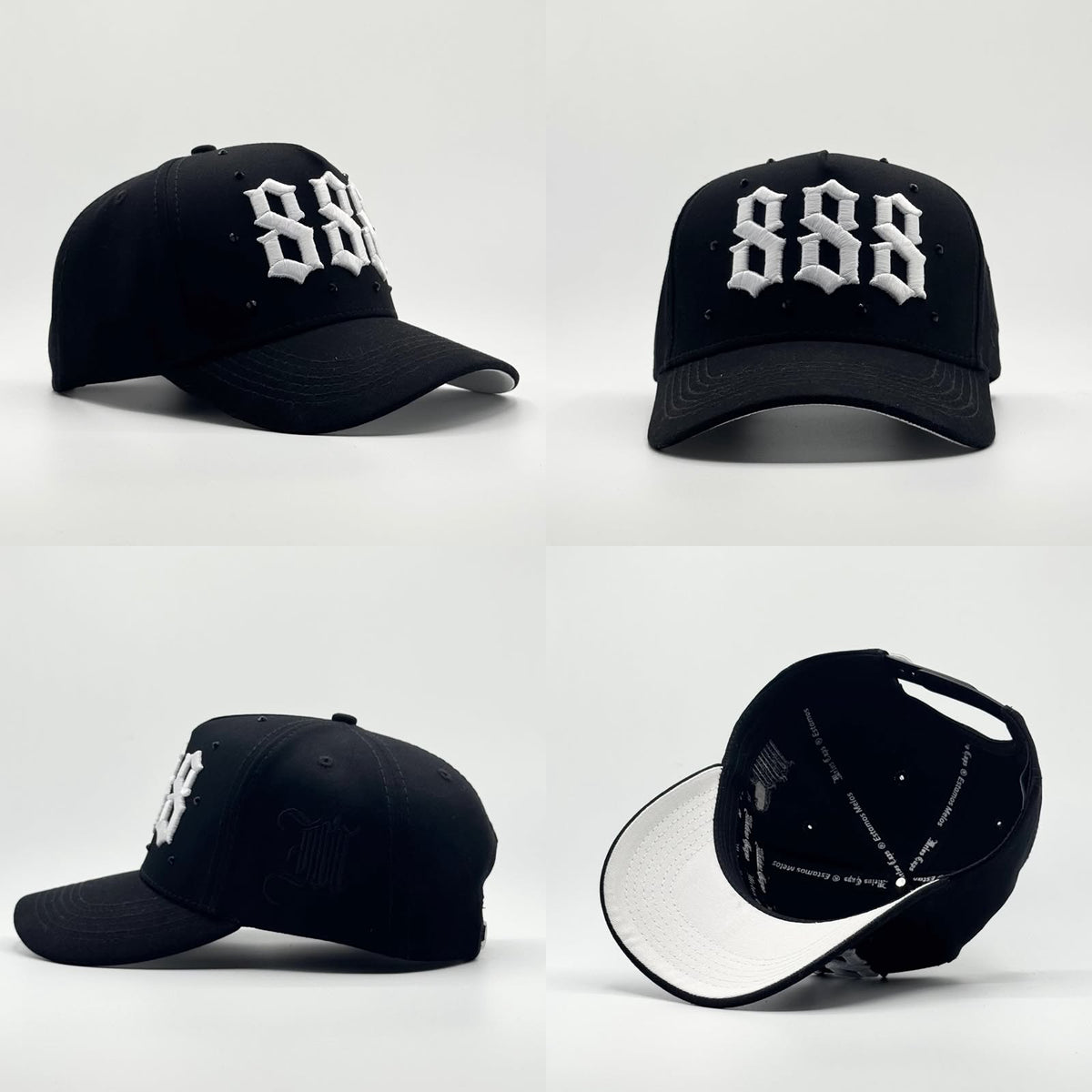 Gorra  888- Negra total